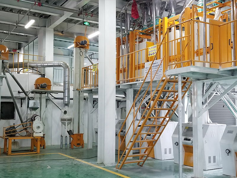 PERU 30TPD-50TPD Steel Frame Wheat Mill Plant