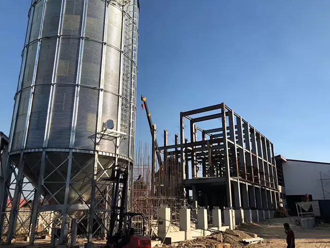 Flour Mill Solution For Steel Platform Structure