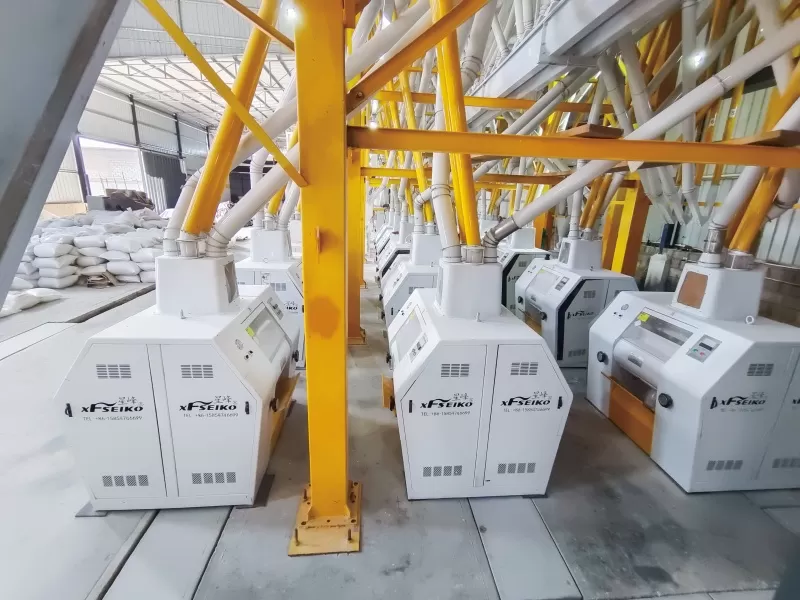 260TPD Steel Structure Wheat Flour Mill Plant