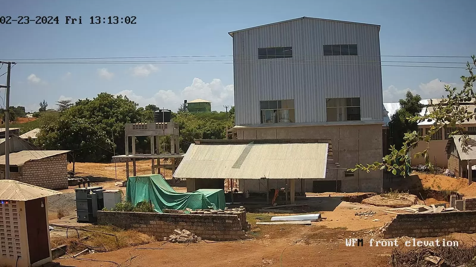 KENYA 120TPD Steel Structure Wheat Flour Mill Plant