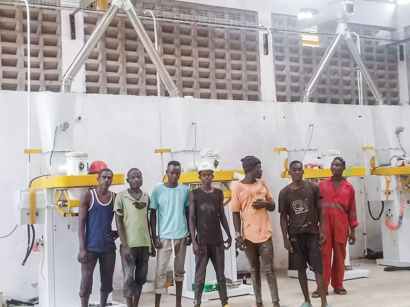 KENYA 120TPD Steel Structure Wheat Flour Mill Plant