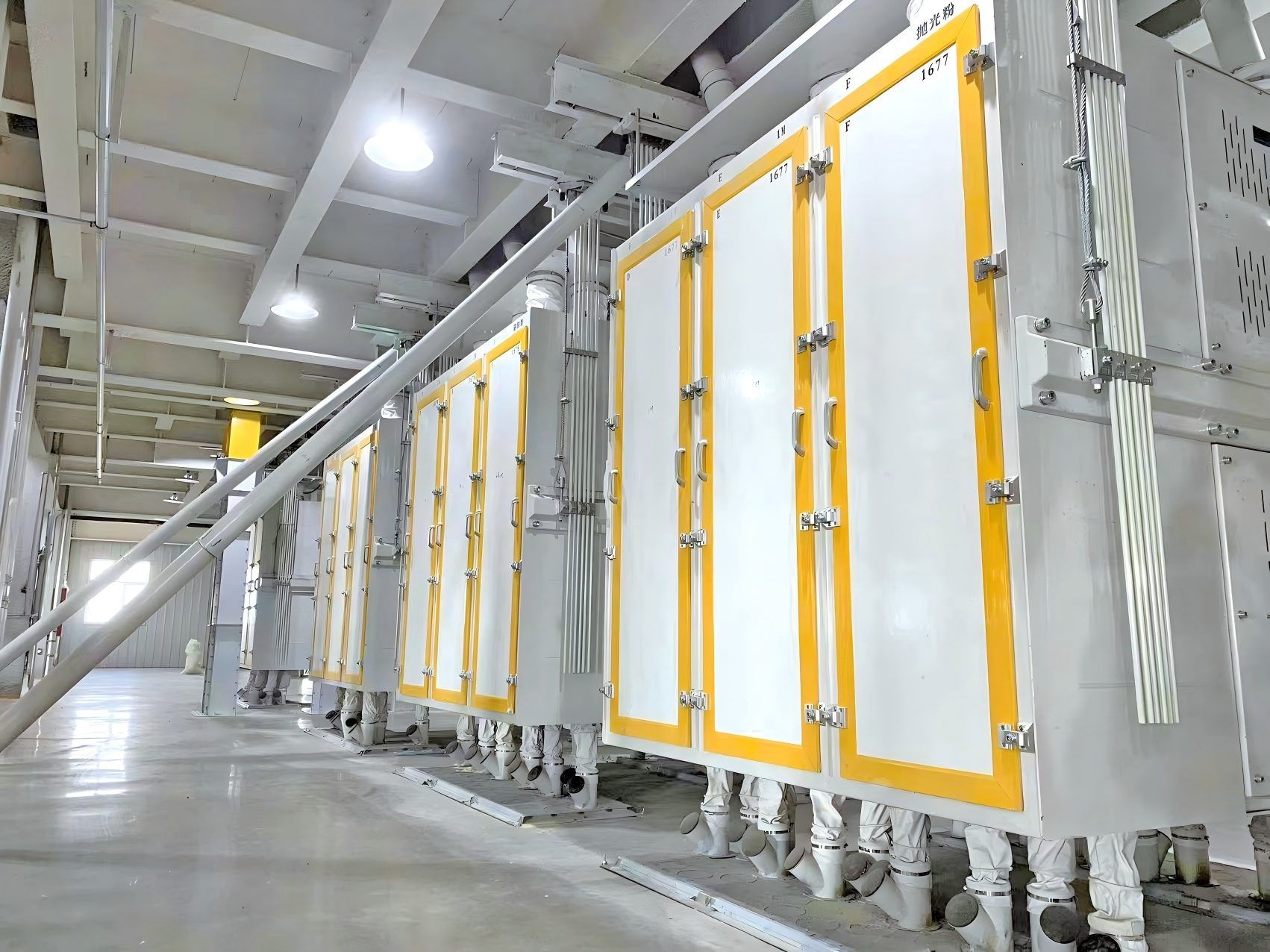 CHINA 300TPD Concrete Structure Maize Flour Mill Plant