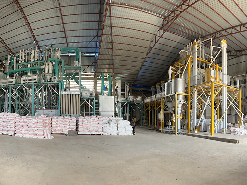 30-50TPD Maize Flour Mill Plant