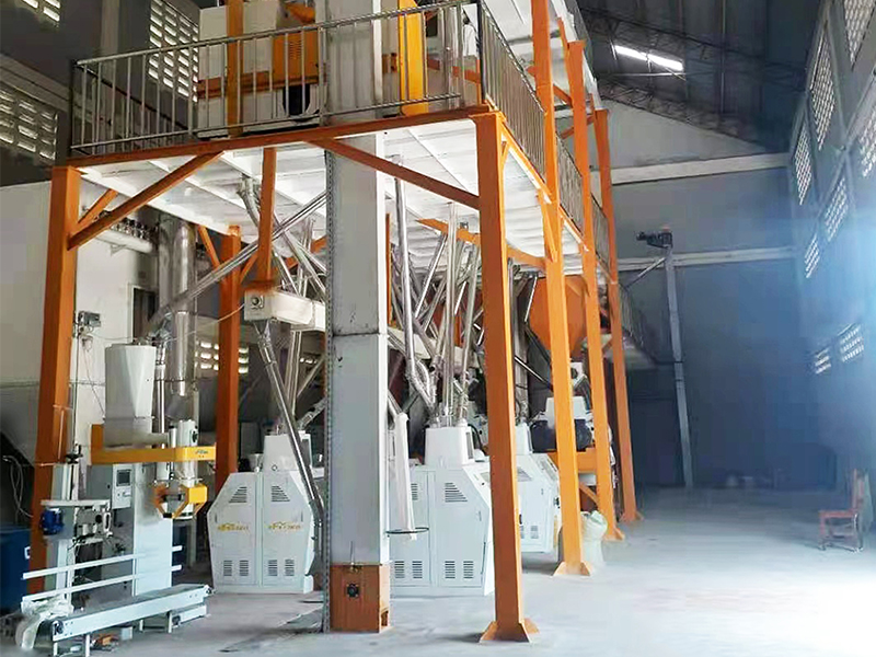 100-120TPD Maize Flour Mill Plant