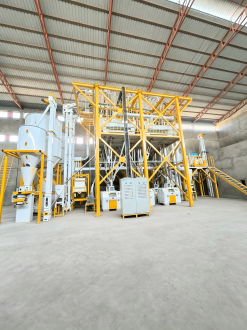 Ethiopia 82TPD wheat flour mill plant