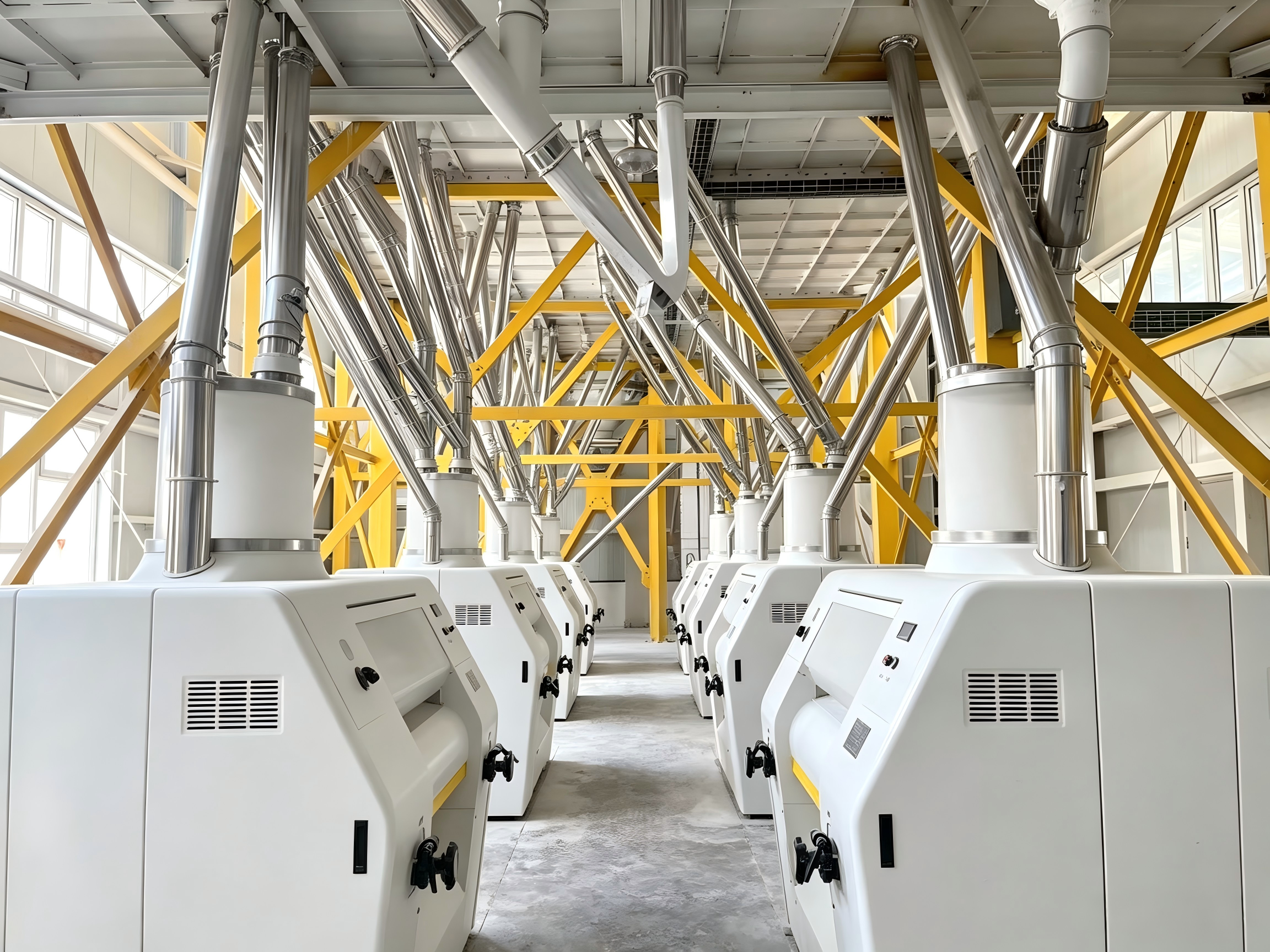 Nigeria 150TPD wheat flour mill plant
